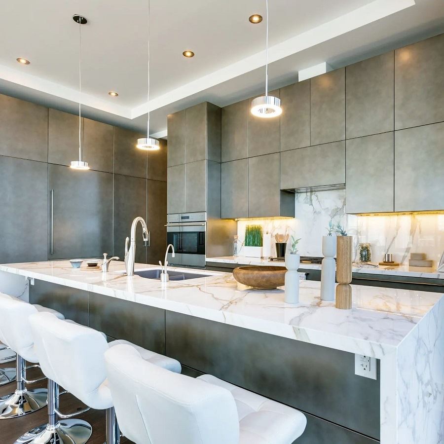 calacatta gold Kitchen countertop