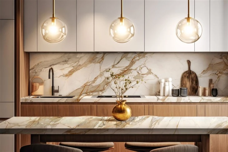 Building Material Large Porcelains Slabs Sintered Stone Elena Venosta countertop and backsplash suppliers