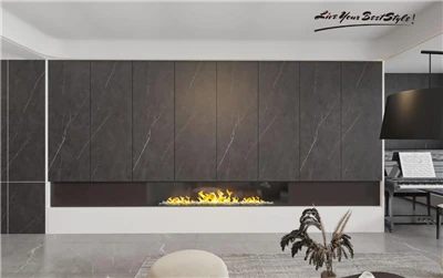 Piedra Sinterizada Engineered Stone Armani Dark Grey Sintered Stonestone Panel Wallboard