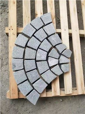 Paving G654granite Bentuk Kipas