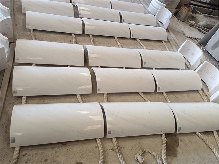 White Marble Column