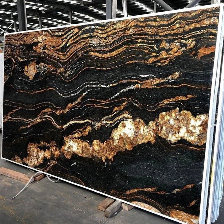 Lempengan Granit Emas Magma