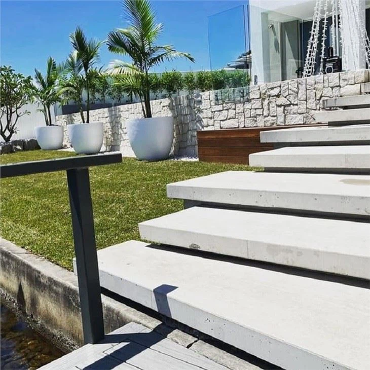 White Sandstone Stair Tiles
