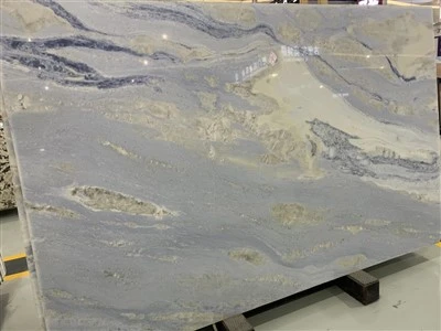 Lembaran Marmer Biru Langit Untuk Lantai Dan Backsplash