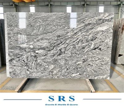 Granit Hitam Putih Viscount Untuk Meja/Vanitytop/Lembaran