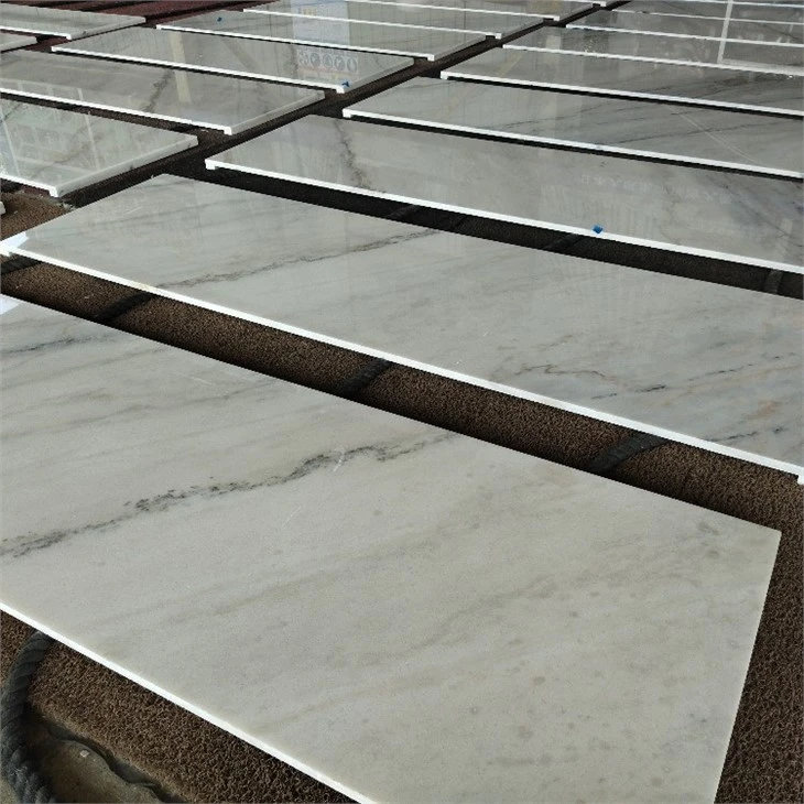 White Marble Grey Vein Tabletop Countertop